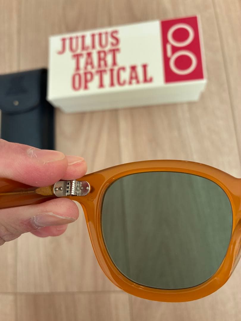 JULIUS TART OPTICAL AR Yellow 48 野村訓市着 JULIUS TART OPTICAL AR