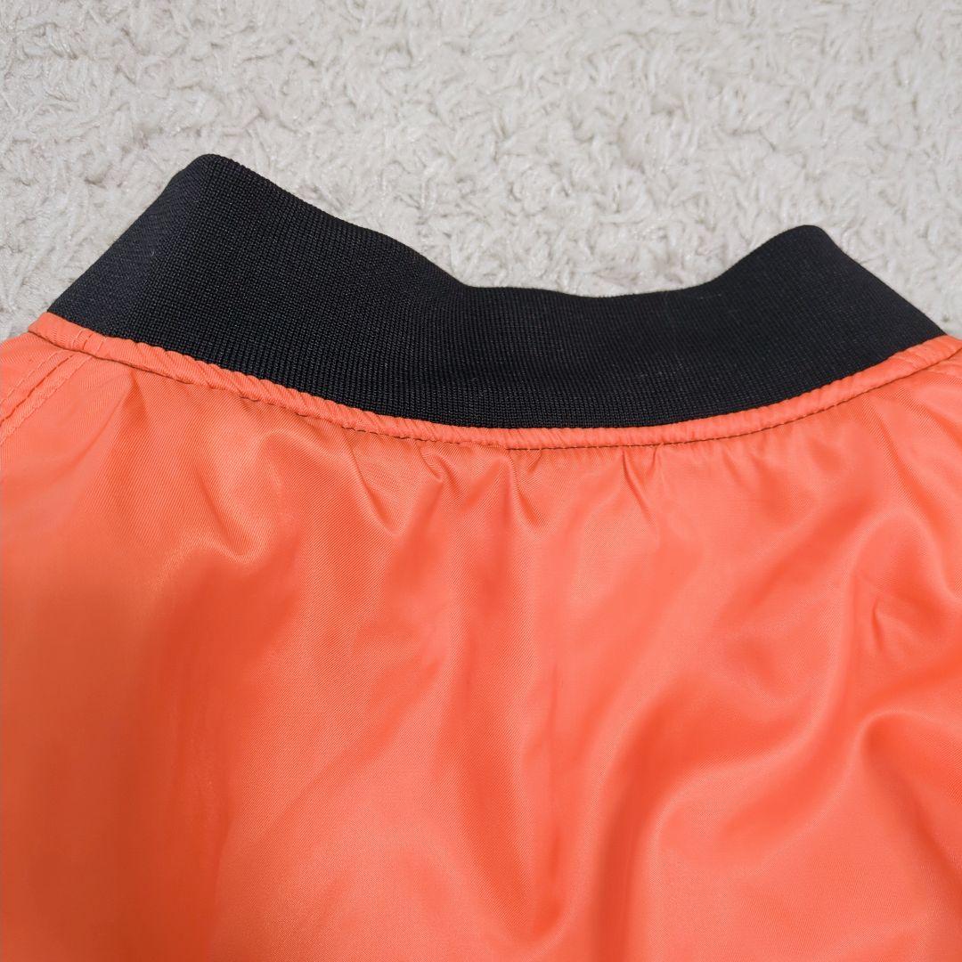 【美品】AVIREX　MA-1 バッグロゴ　デカロゴ　リバーシブル　XL　希少