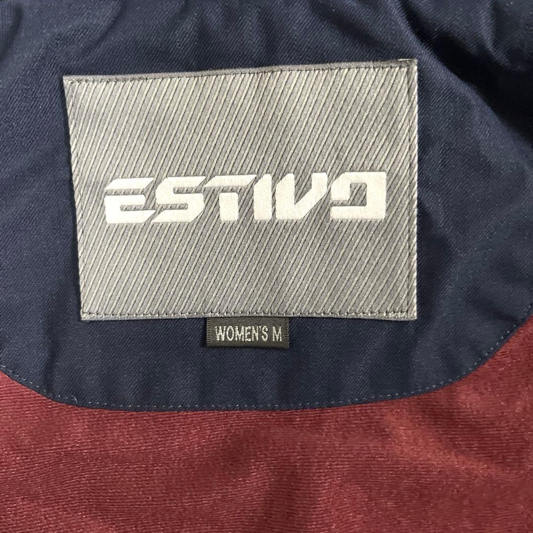 【美品】ESTIVO エステイボ スノーボード スキー ウェア 上下 Mサイズ