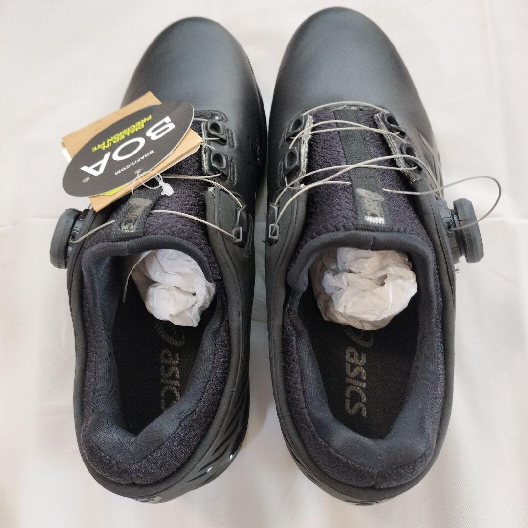asics BOA ゴルフシューズ 25.0 ブラック