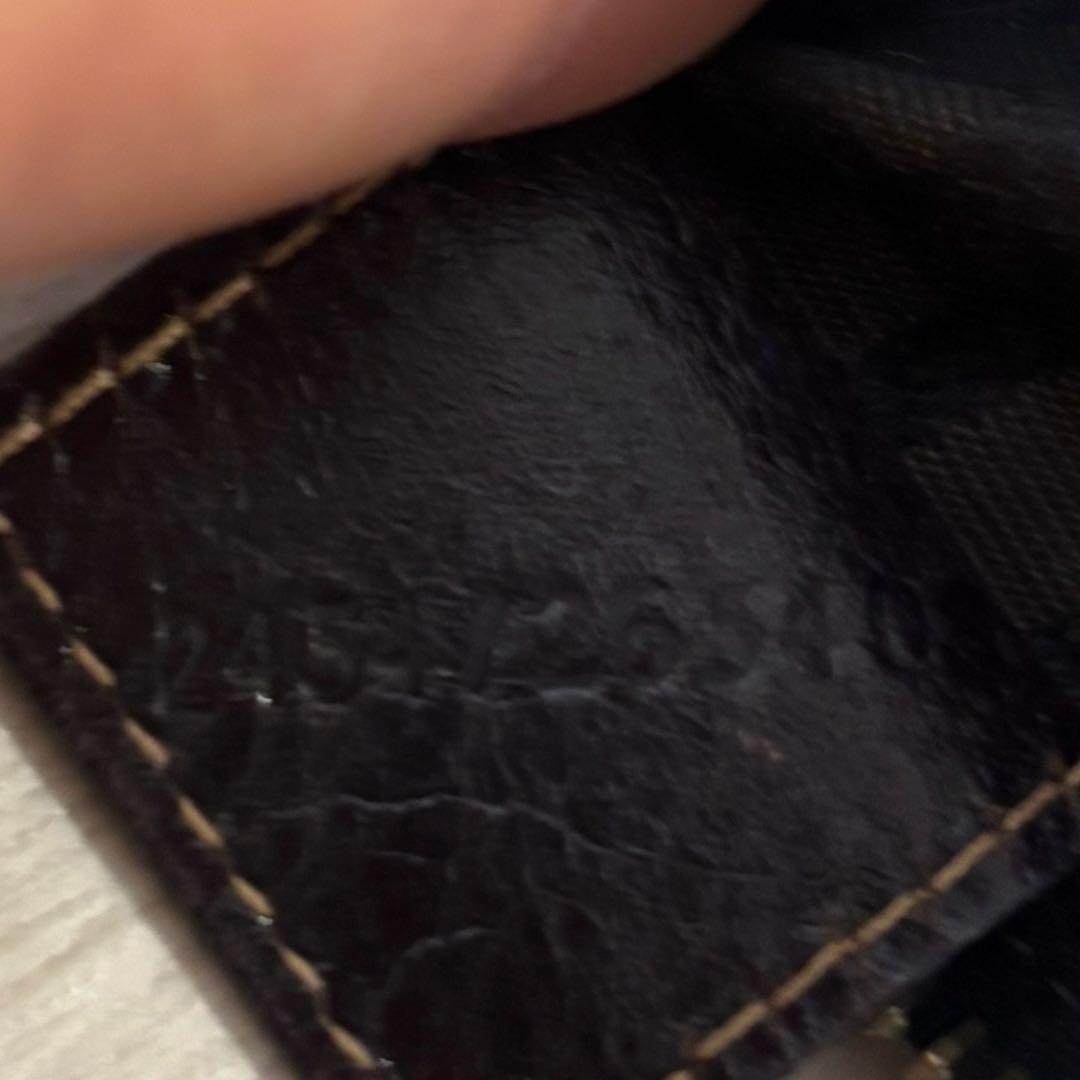 極美品　FENDI フェンディ　バニティバッグ　ポーチ　ズッカ　ヴィンテージ