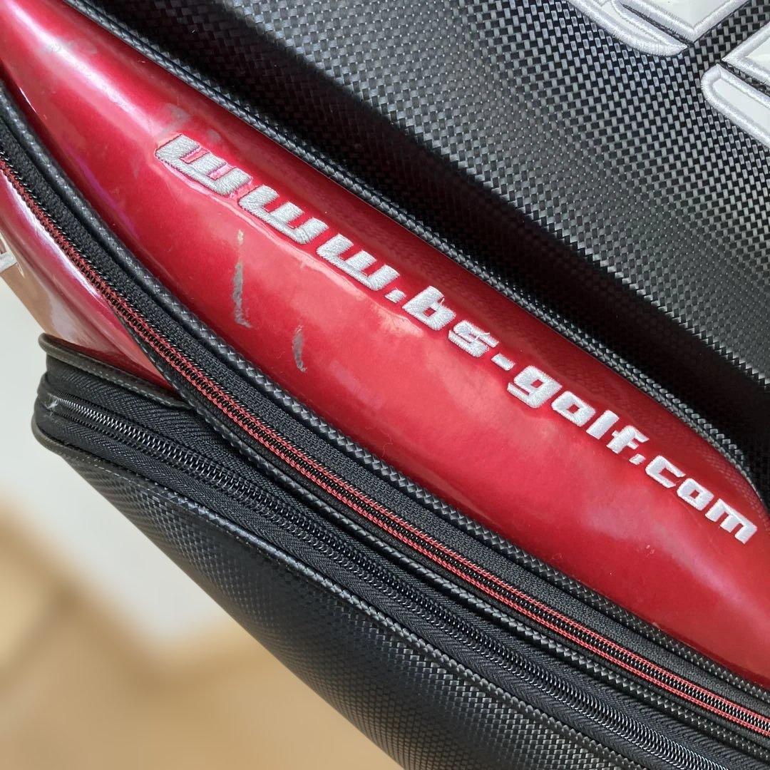 BRIDGESTONE TOUR B キャディバッグ　ヘッドカバー2個付