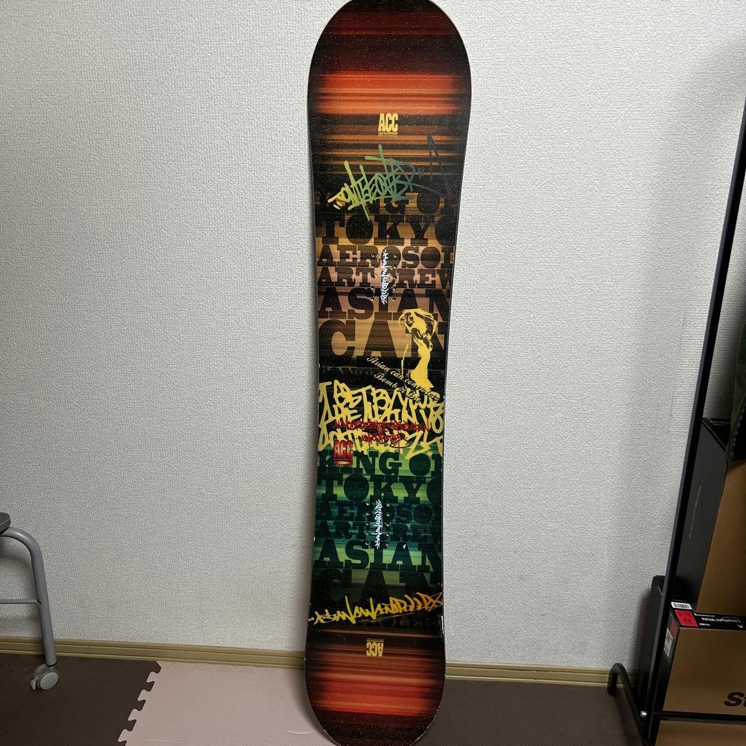 ACC スノーボード/ダブルキャンバーボード ジブやグラトリをする人へ