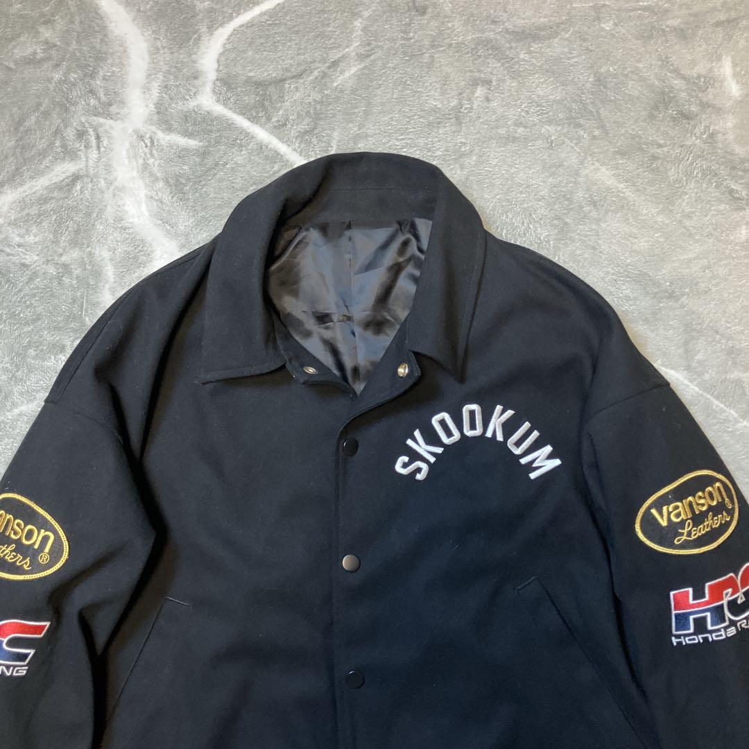 【極美品】SKOOKUM VANSON HONDA トリプルネーム スタジャン