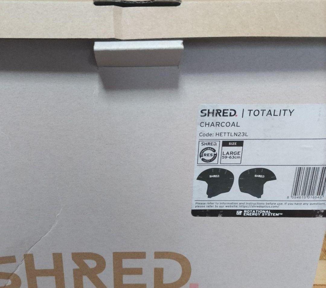 SHRED シュレッド ヘルメット サイズ L 58_59cm & ゴーグル