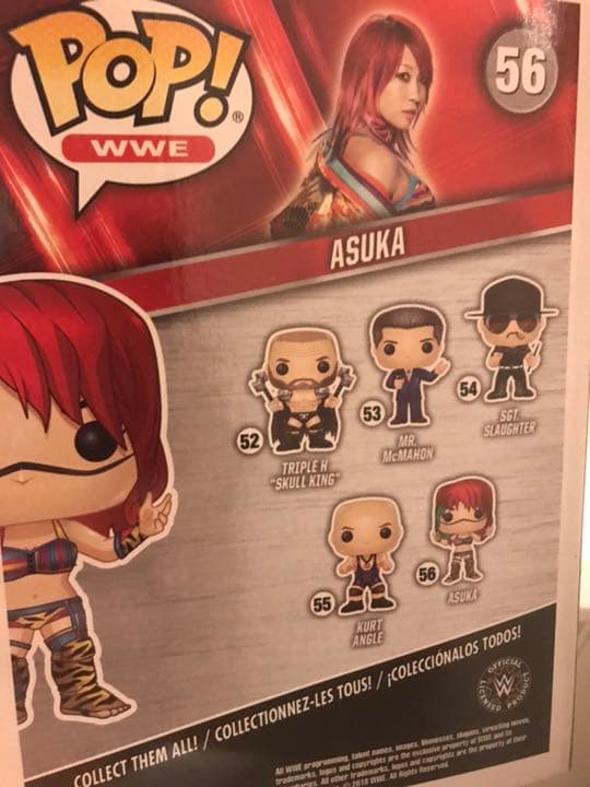 WWE FUNKO POP ASUKA 限定版 アスカ フィギュア