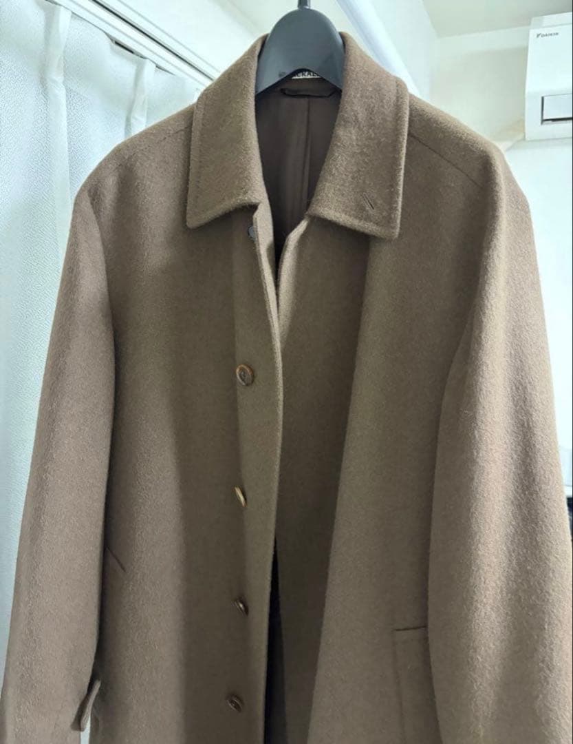 が*ん様 AURALEE BABY CAMEL FRANNEL COAT 23A