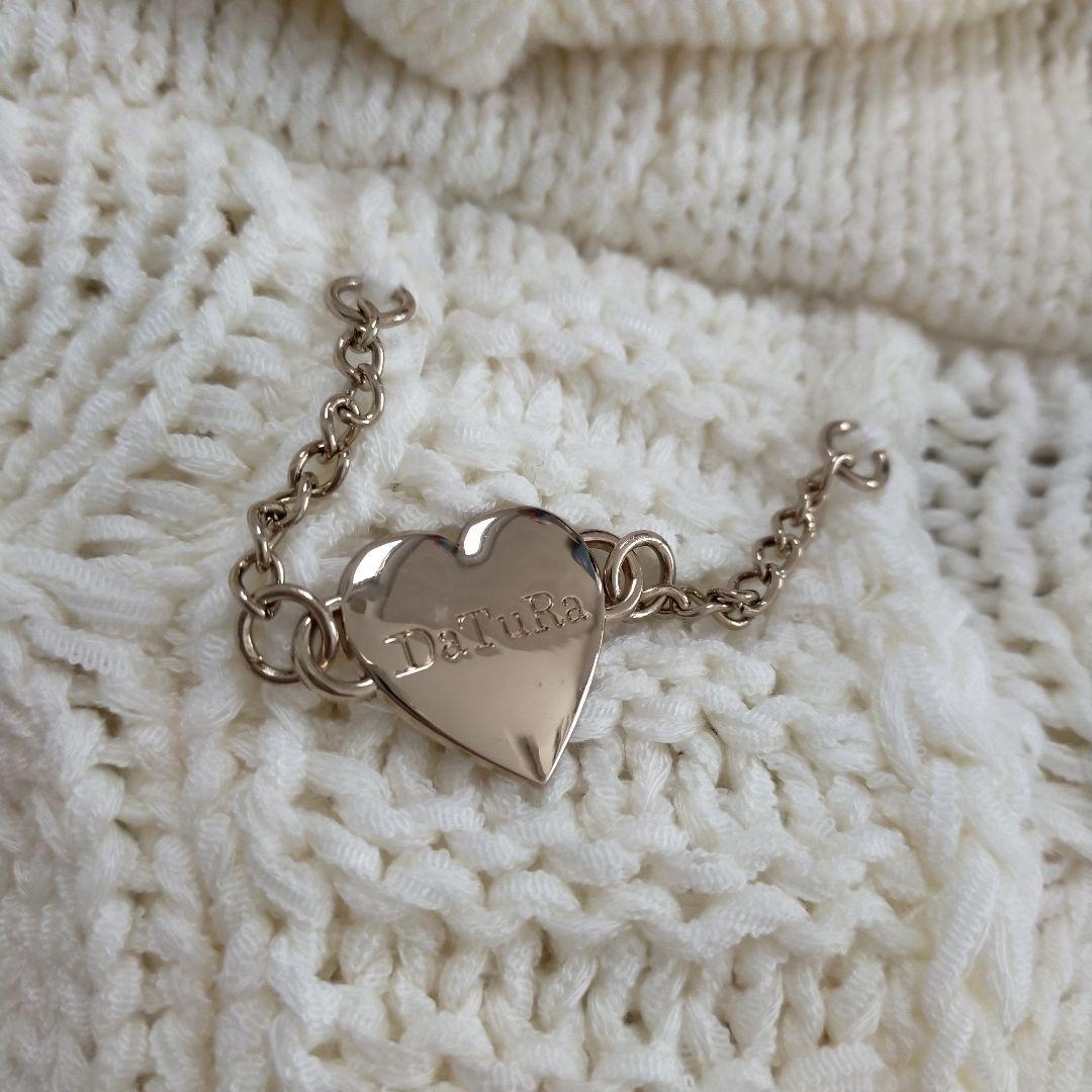 希少 ダチュラ ドルマン パール ケーブルニット アウター 平成 ギャル