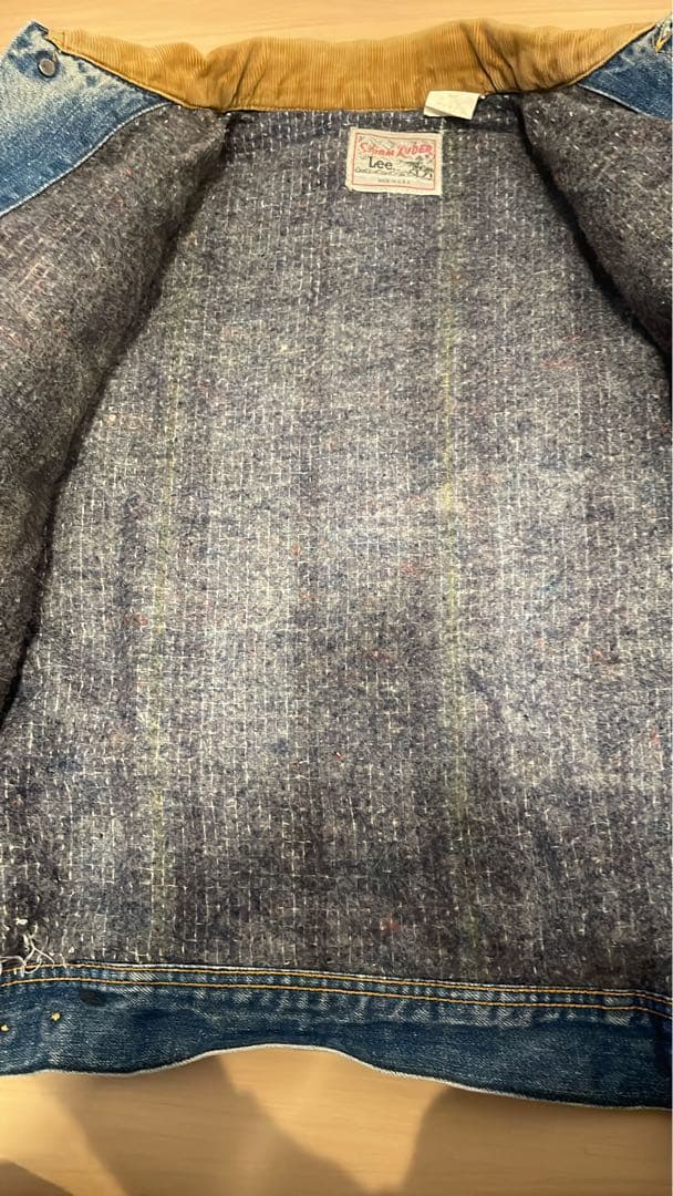 す*か様 ビンテージ 70's Lee ストームライダー 左綾 縦落ち - メルカリ