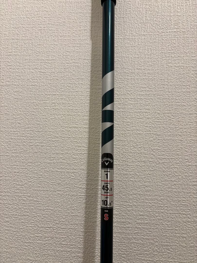 【ほぼ新品未使用 レフティ】キャロウェイ ELYTE ドライバー 純正シャフトS