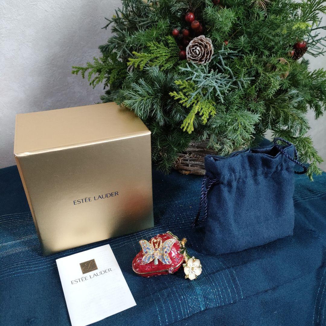 ESTEELAUDER　ストロベリー　サプライズ　練り香水　BOX付き