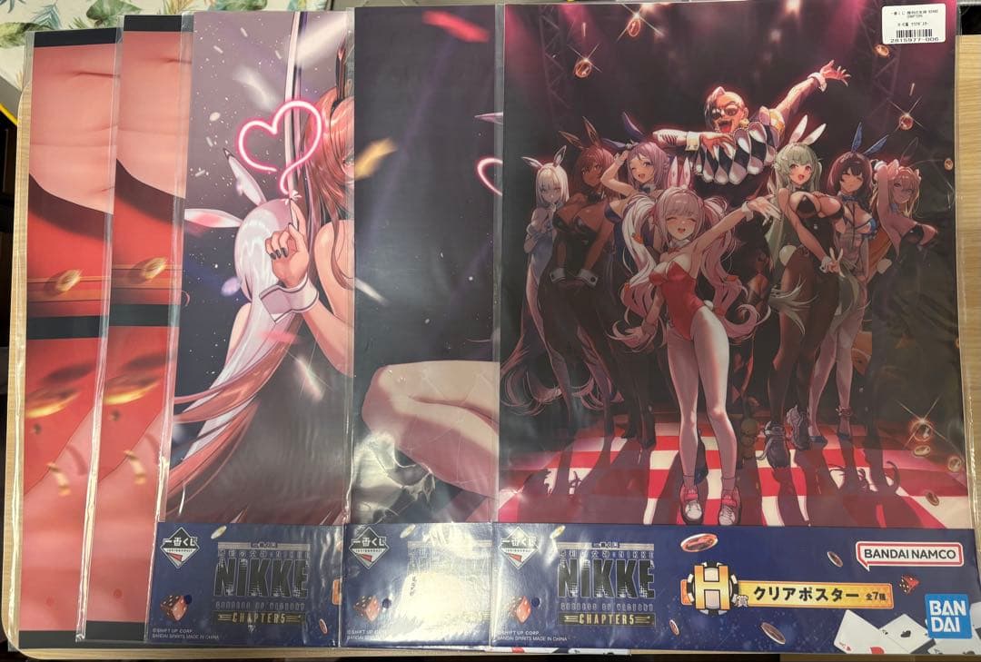 NIKKE1番くじB賞ラストワン賞フィギュア　おまけ付き