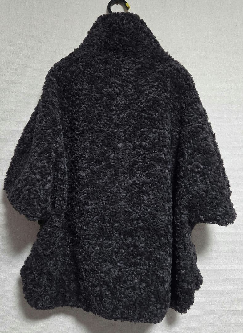 Poodle boa poncho プードルボア ポンチョ