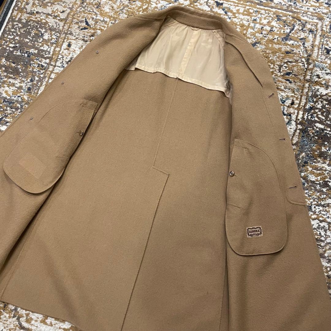 80-90s BESPOKE　AGNONA Pure Cashmere Coat