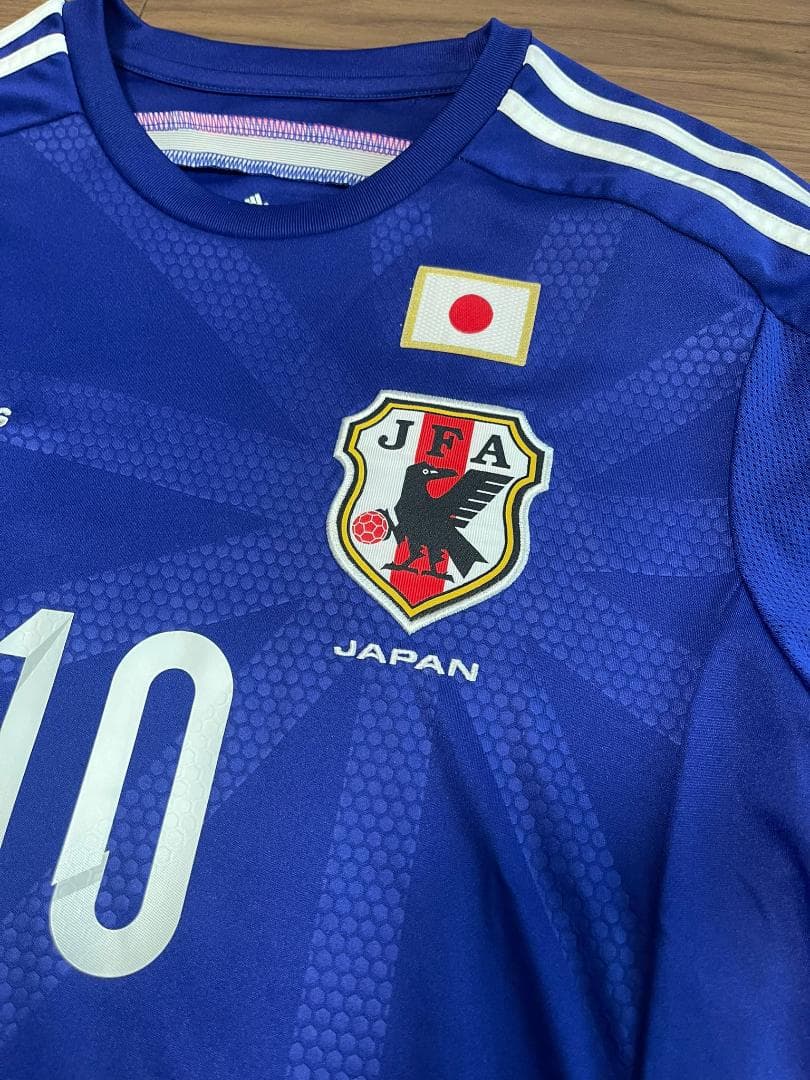 中古 2014-15 日本代表 ユニフォーム 香川真司 Kagawa L サイズ - メルカリ