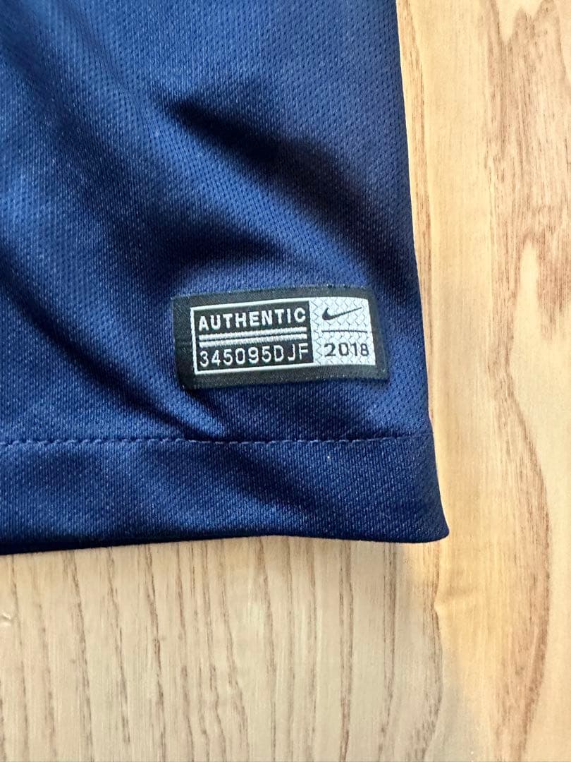 サッカーフランス代表　NIKE 2018ロシアW杯優勝ユニフォーム