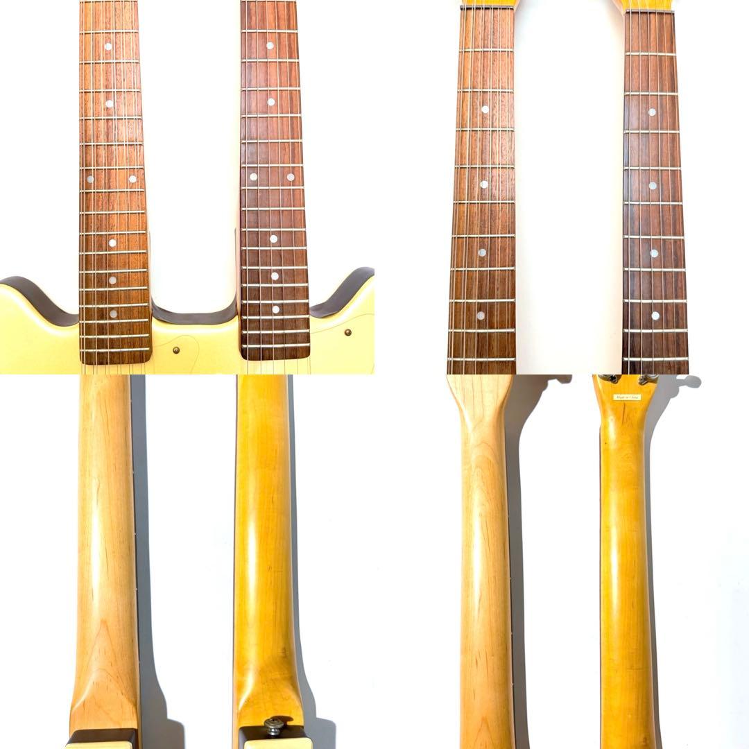 【希少・美品】Danelectro Dneck 12-6 ダブルネックギター