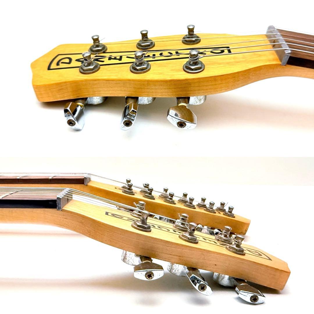 【希少・美品】Danelectro Dneck 12-6 ダブルネックギター