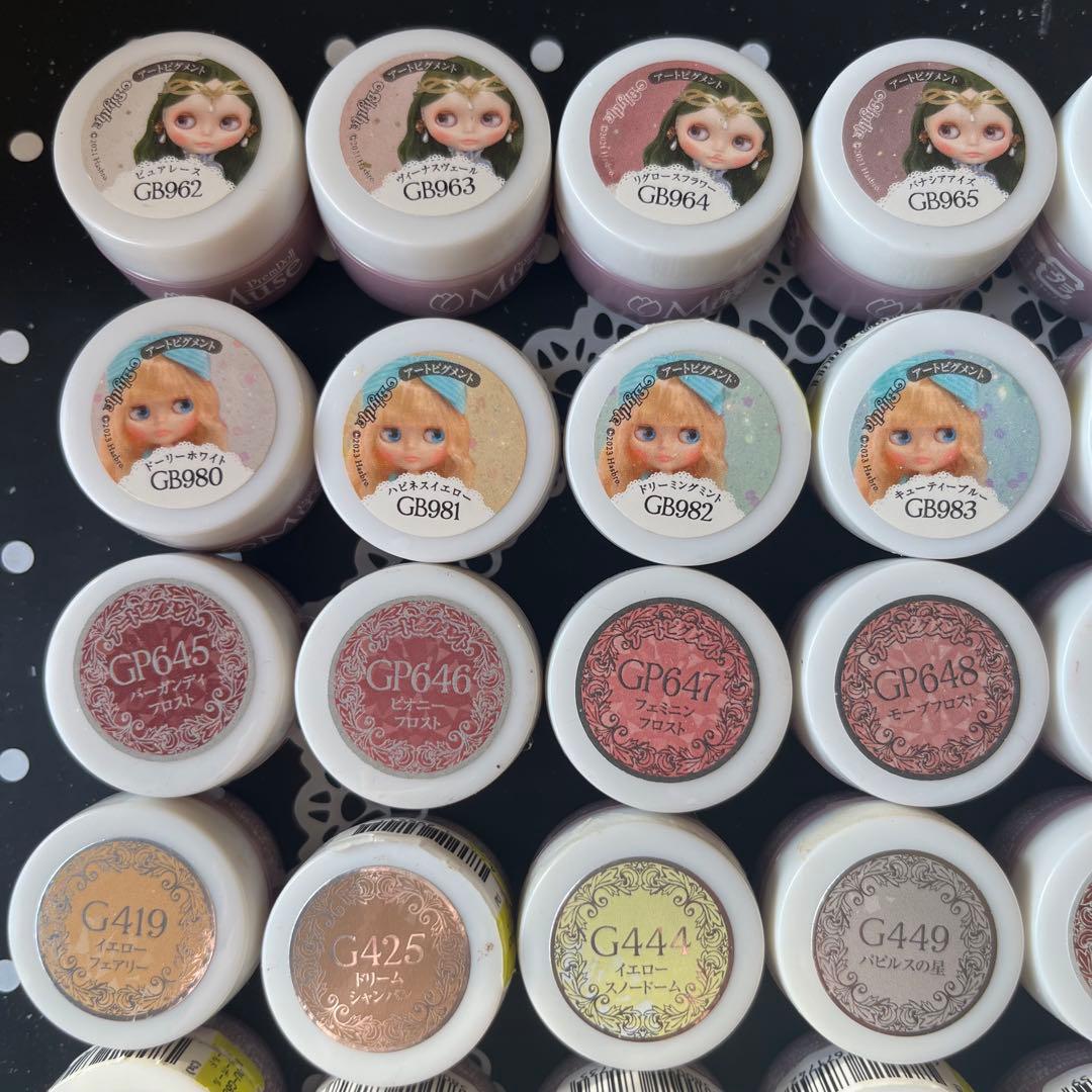 プリジェル プリムドールミューズ 76色まとめて ほぼ未使用! プリアンファ