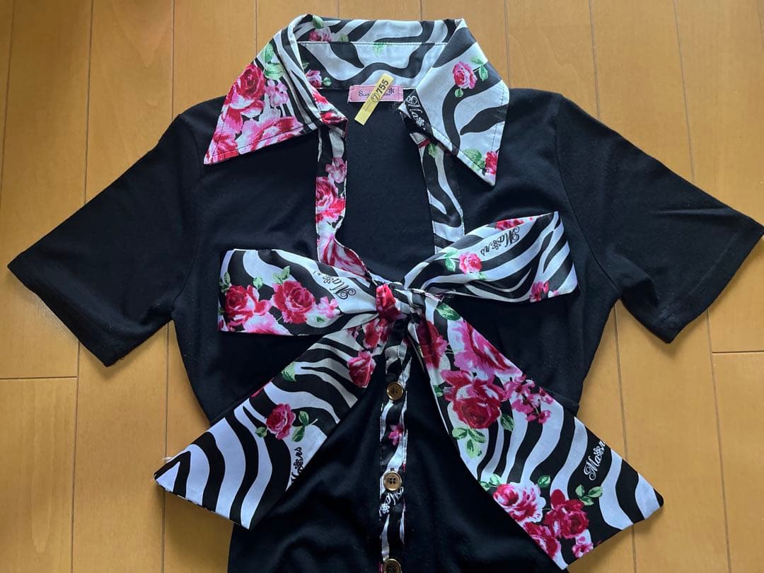 MA＊RS ゼブラ柄 ミニワンピ