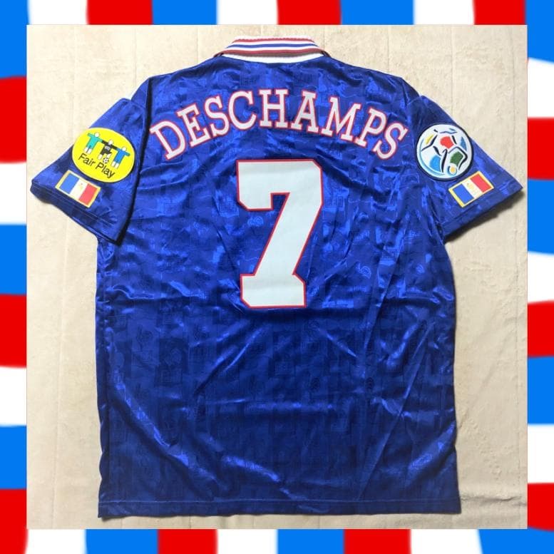 サッカーフランス代表ディディエ・デシャンのユニフォーム