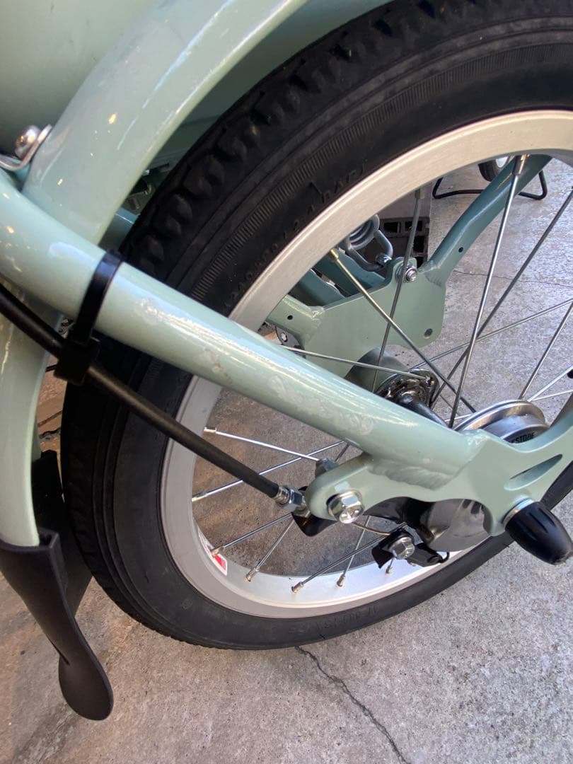 美品 BRIDGESTONE ブリヂストン ラクットワゴン 電動アシスト三輪車