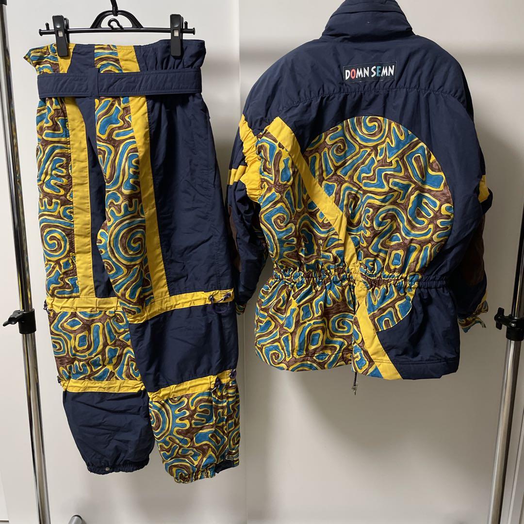 良デザイン　DOMNSEMN スノーボード　スキー　スノボウェア　上下　M