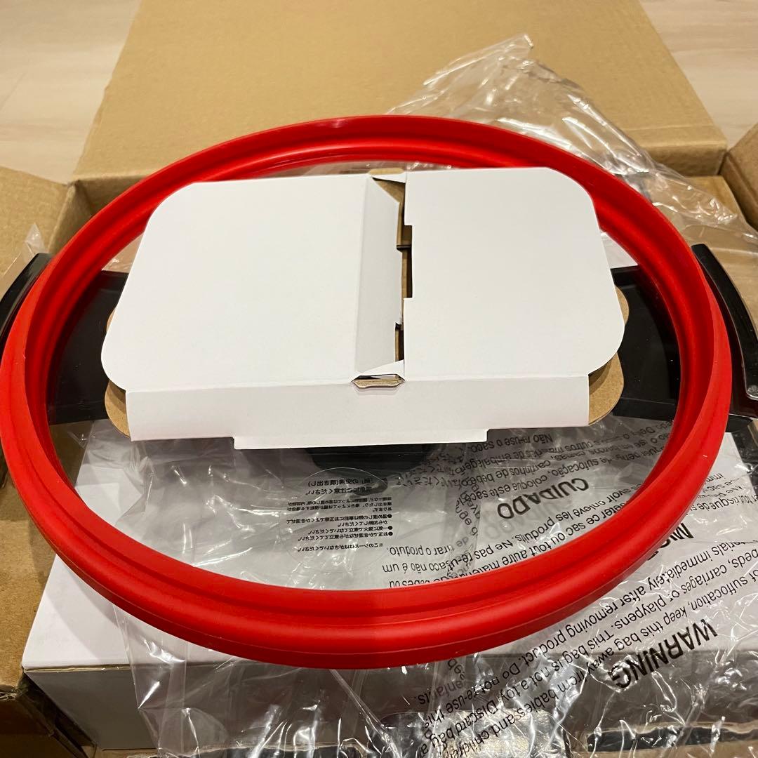 【未使用】MEYER マイヤー クイッカークッキング レッド 24cm 4.0L