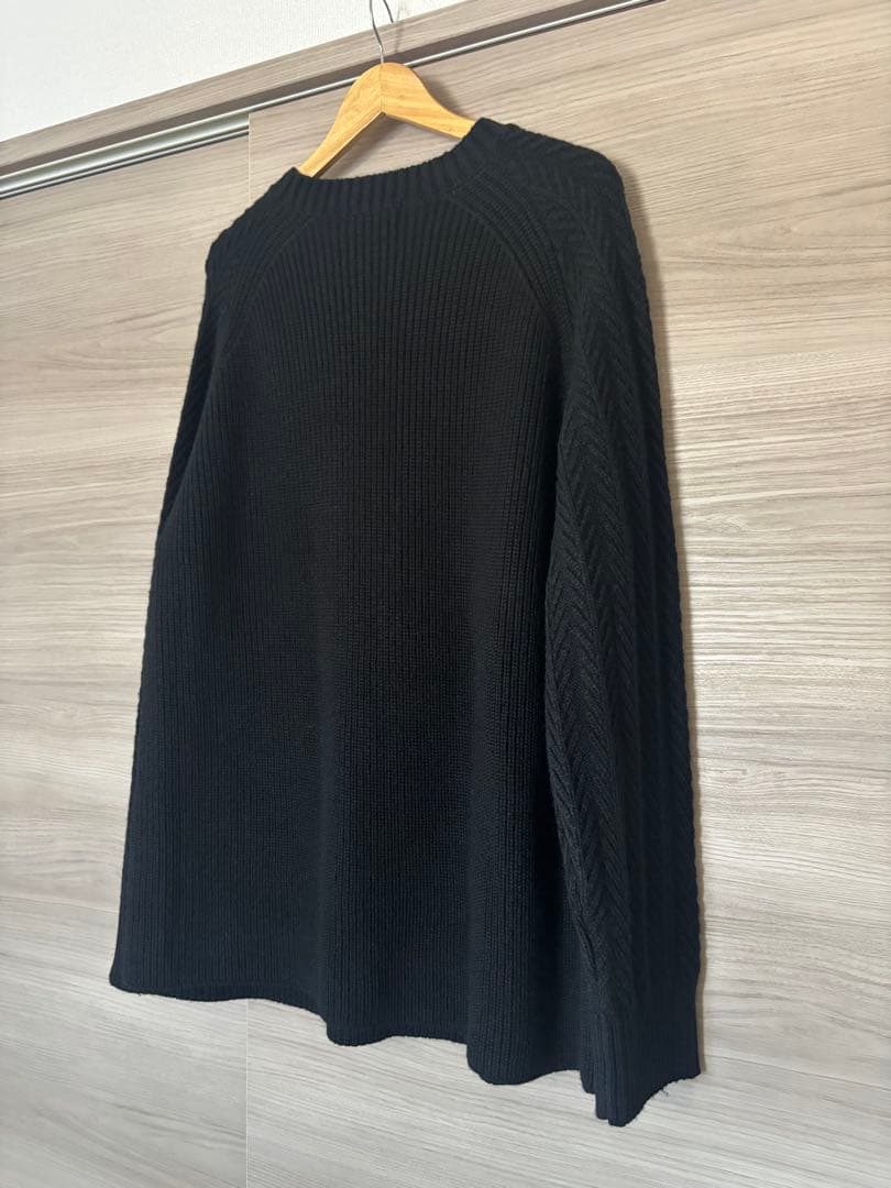 S’YTE サイト　ヨウジヤマモト　ニット　ブラック　変形