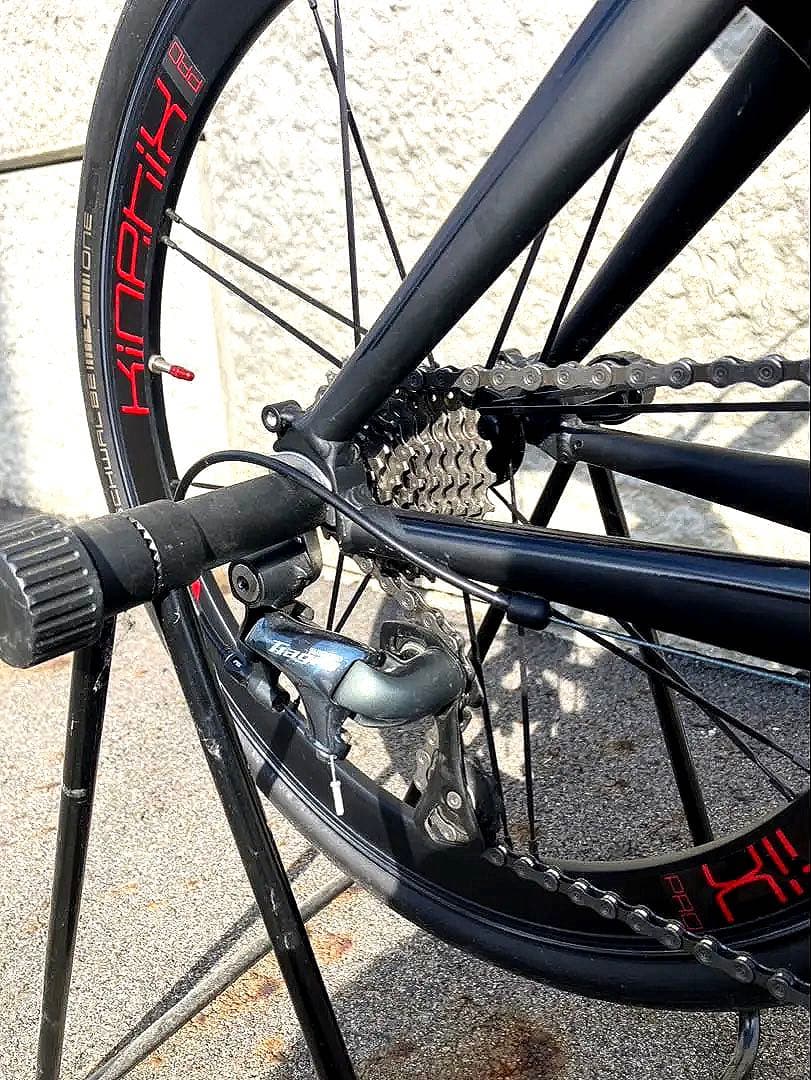 TERN☆SURGE PRO DELTA☆ブレーキ105換装