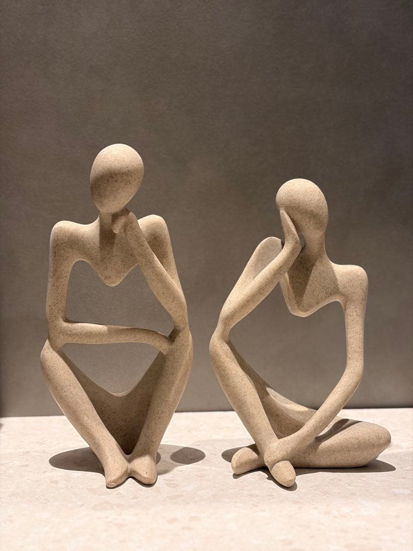 最終値下げ)彫刻アート オブジェ 置物 北欧雑貨 韓国雑貨 モダン