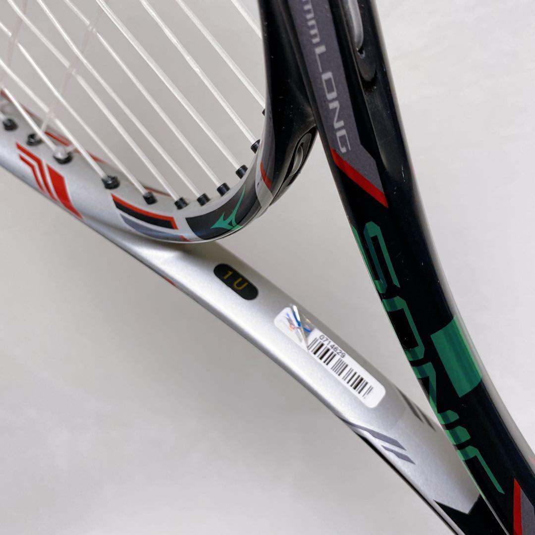 希少　ミズノ　XYST SONIC　T-ZERO　軟式テニスラケット　1U　前衛