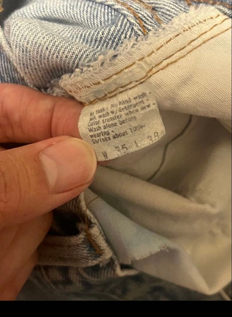 80s Levi’s 501 赤耳 セルビッジ デニム ヴィンテージ USA製