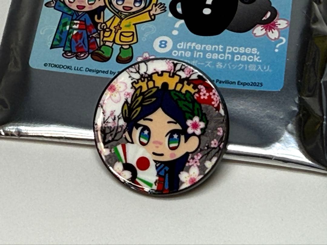 大阪関西万博 エキスポ 2025 イタリア館 ピンバッジ イタリアちゃん
