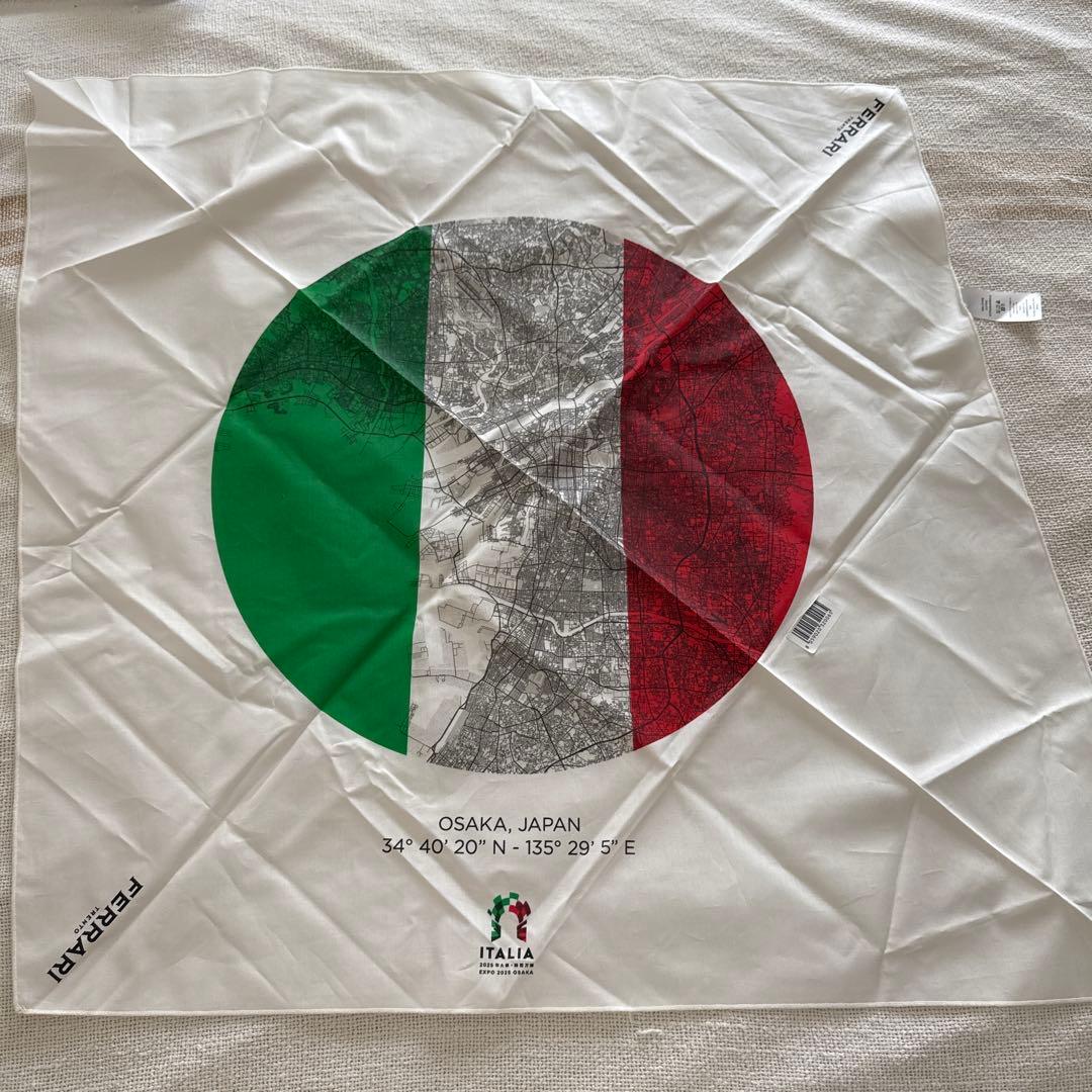 FERRARIイタリア館 公式ショップ スカーフ 大阪万博2025 EXPO - メルカリ