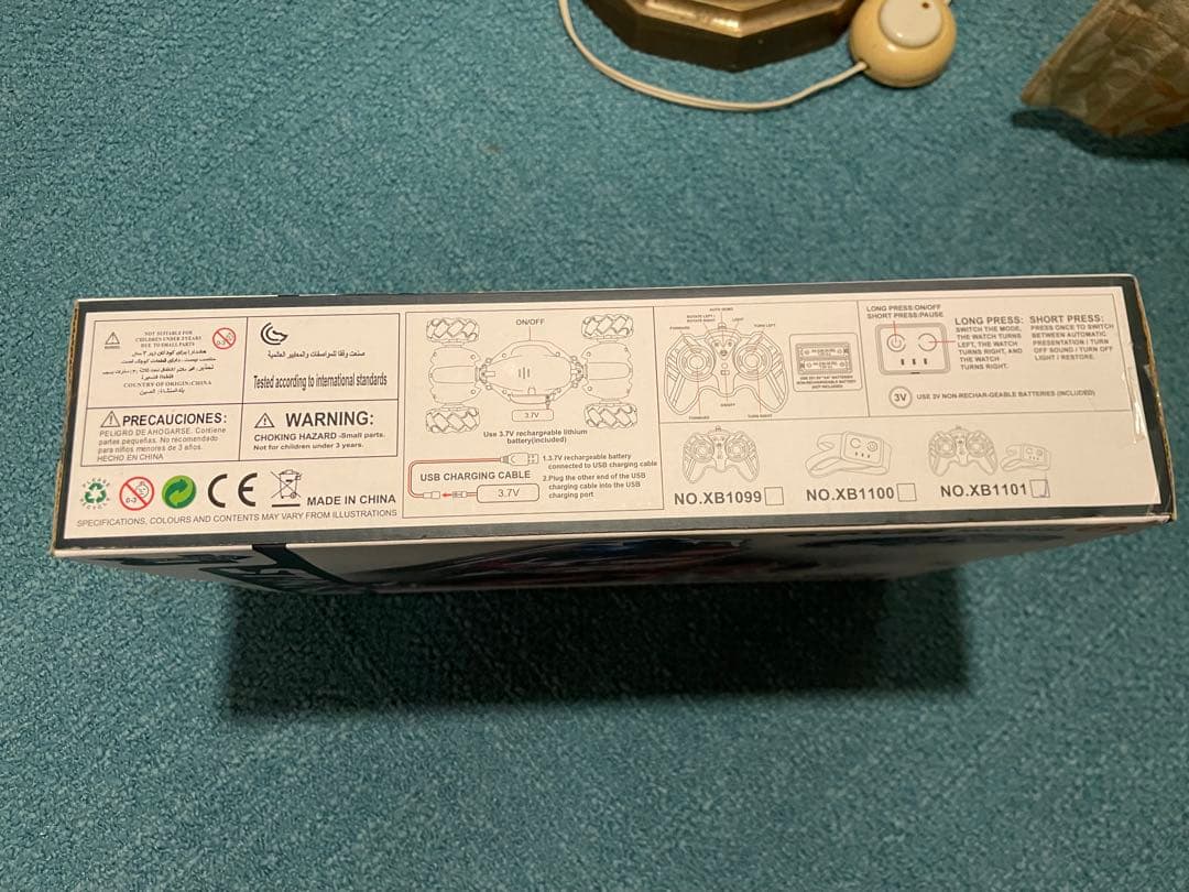 XBAOTEC スタントカー オレンジと青 IMPACT ROTATING