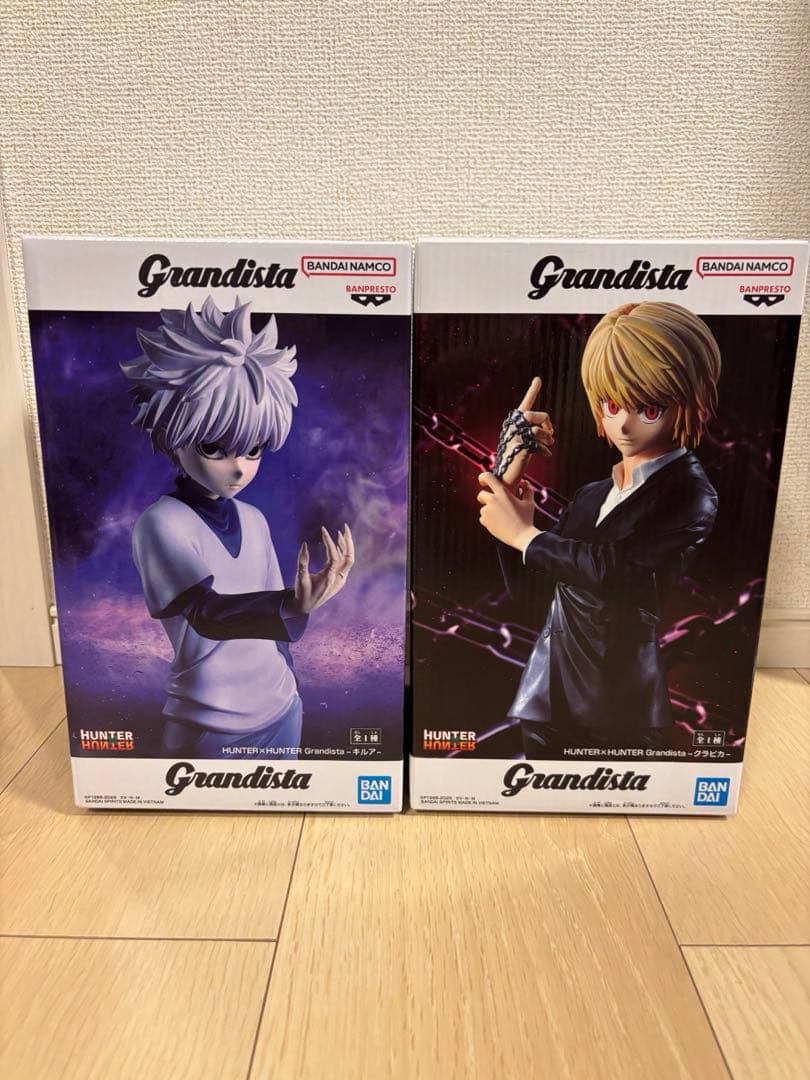 HUNTER×HUNTER キルア クラピカ グランディスタ フィギュア セット
