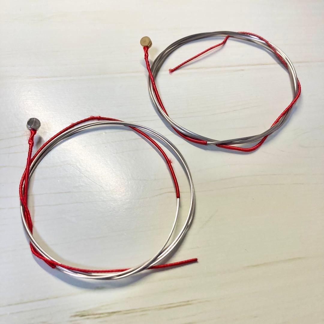 中古チェロ弦 G,C線スピロコア タングステン巻