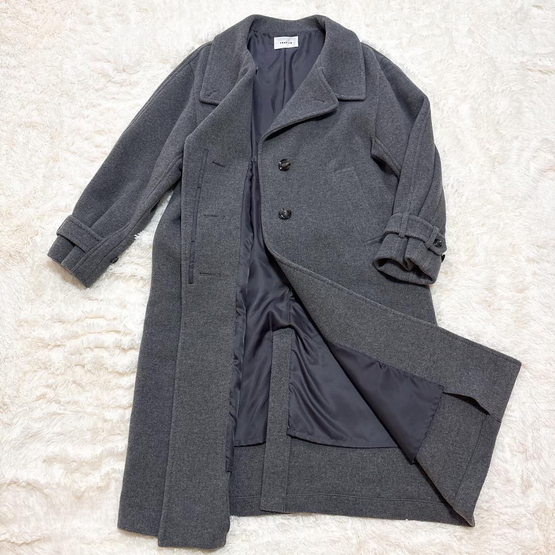 【セール中】FRAY I.D コートラボ限定 ボリュームスリーブコート グレー