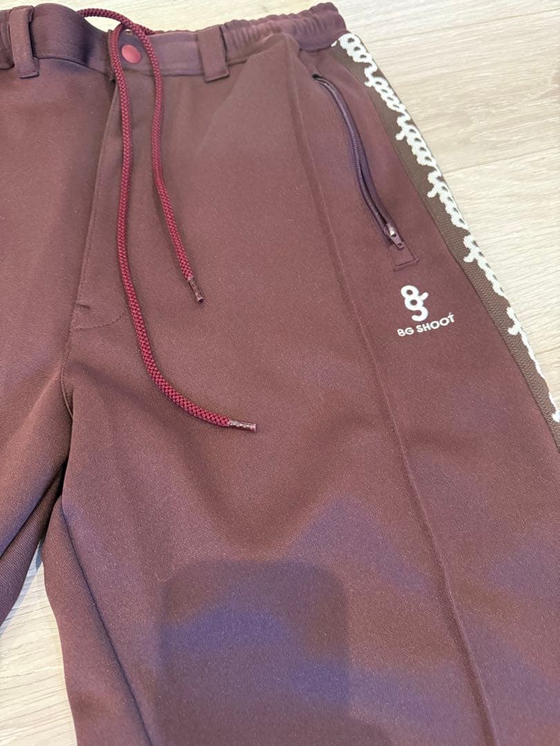 メンズウェア 8gshoot 8G CENTER PRESS TRACK PANTS