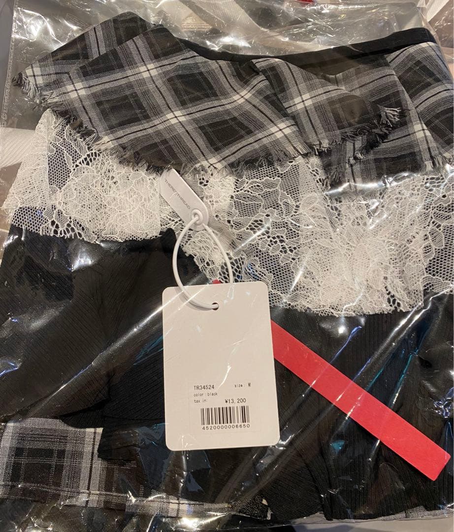 スカート s half mini skirt bug check theredthread