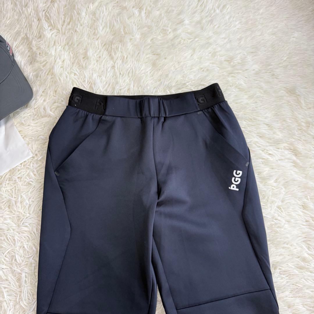 パーリーゲイツ】極美品 セットアップ ネイビー 5サイズ pgg メンズ