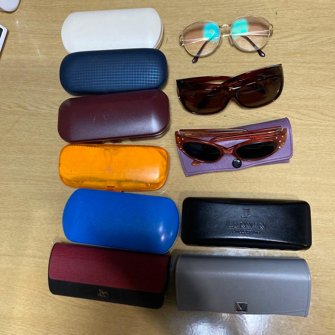 【シニアメガネ11本】WASIN.LAVIN.Paris Miki.サングラス他