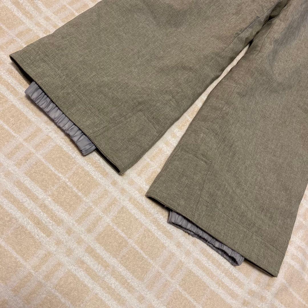 130 サイズ調整可 デサント 子供用スキーウェア 上下セット DESCENTE