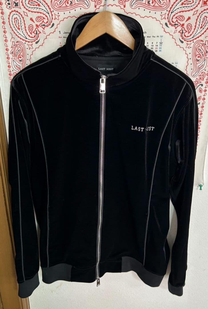 【激レア・即完売】LASTNEST　ラストネスト　ベロア　トラックジャケット　L