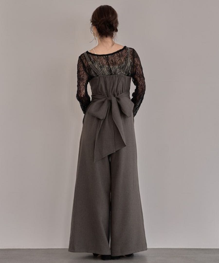 【mideal ドレープデザインコンビネゾン】