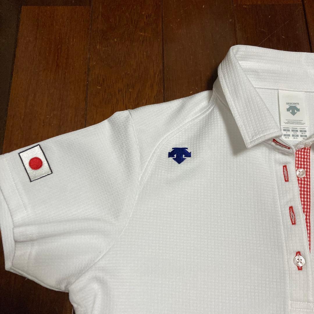 美品　デサント ゴルフ チームジャパン レディース ユニフォーム