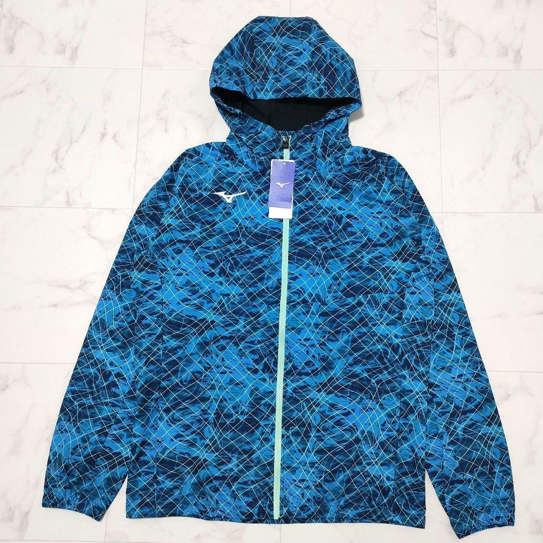【新品】ミズノ　トレーニング　クロスジャケット　ストレッチ　撥水　25年モデル