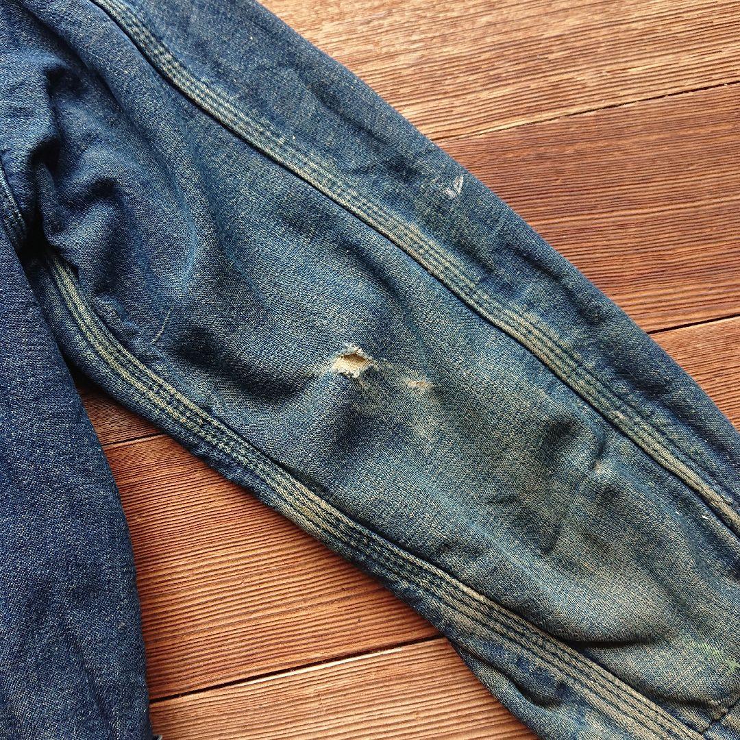 50s Railchief ヴィンテージ ホワイトブランケット デニムジャケット