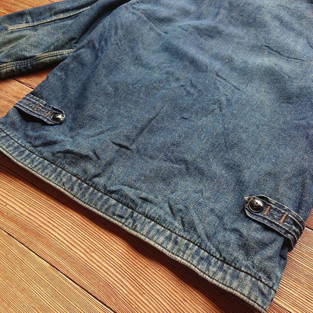 50s Railchief ヴィンテージ ホワイトブランケット デニムジャケット